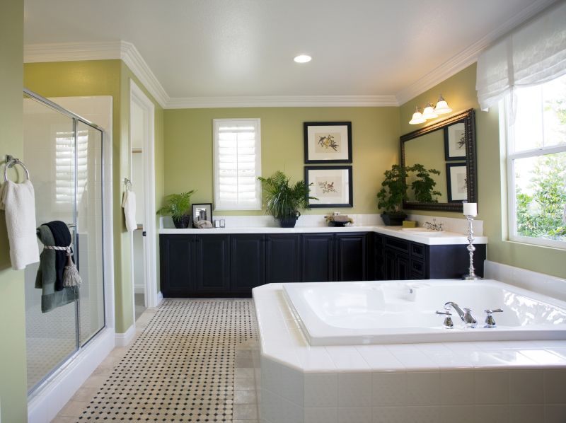 Bathroom with Custom Fixtures